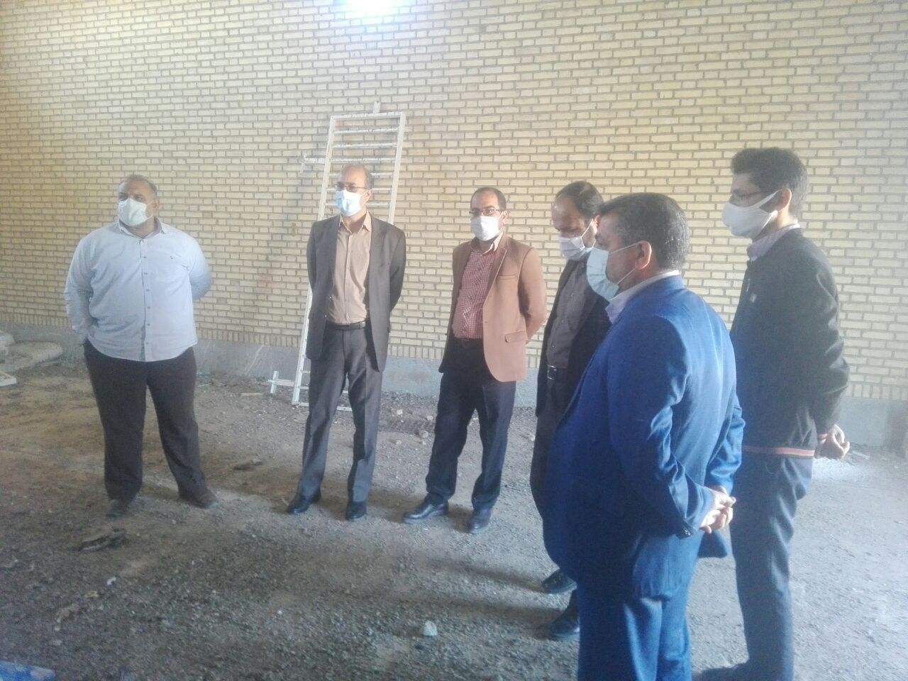 بازدیدمدیرشرکت شهرکهای کشاورزی استان خراسان جنوبی ازمجتمع گلخانه ای فردوس