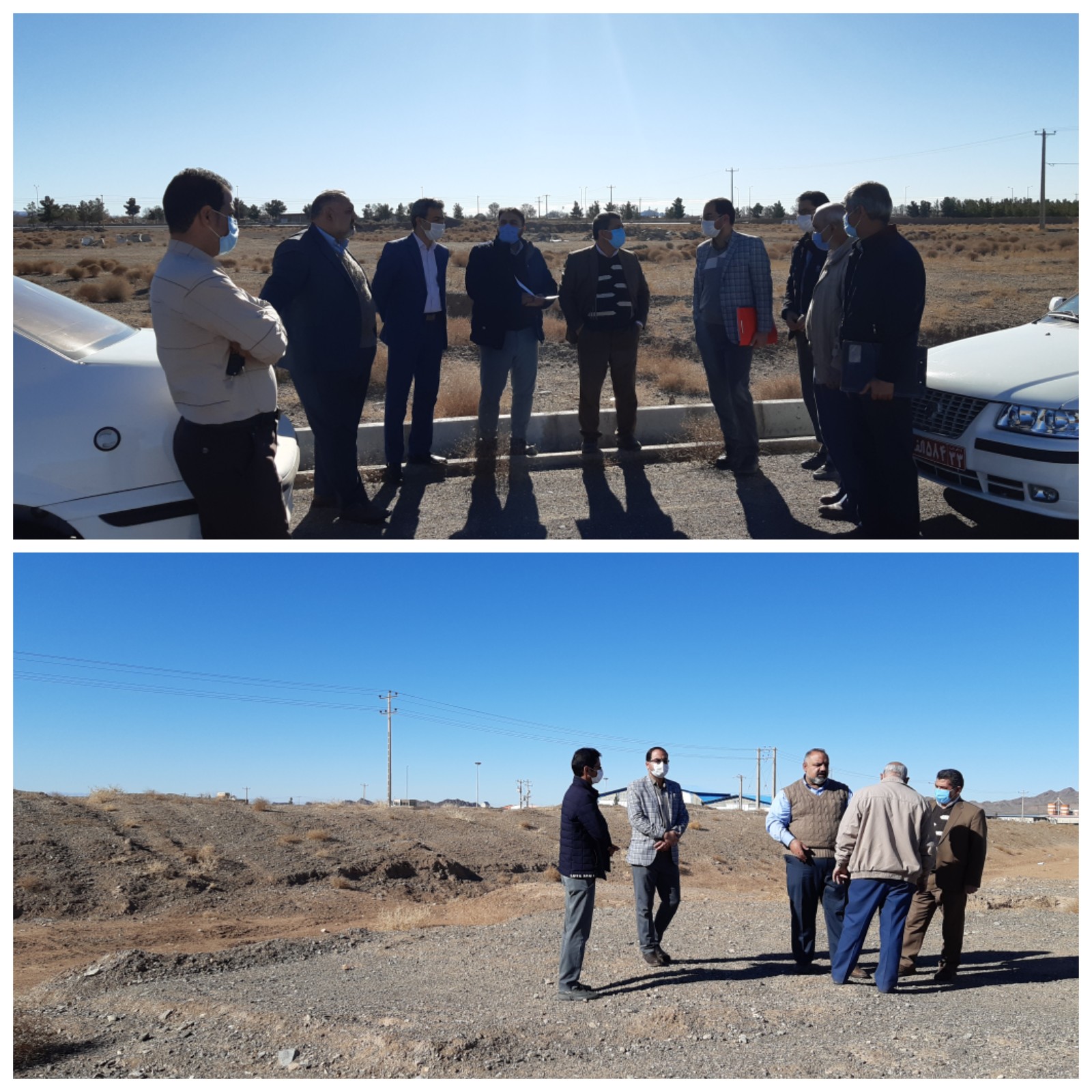 بازدید مدیر شرکت شهرکهای کشاورزی استان از مجتمع گلخانه ای فردوس
